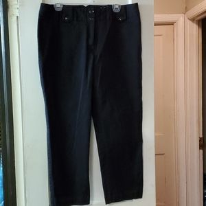 DRESS BARN Dress Pants in Black s…